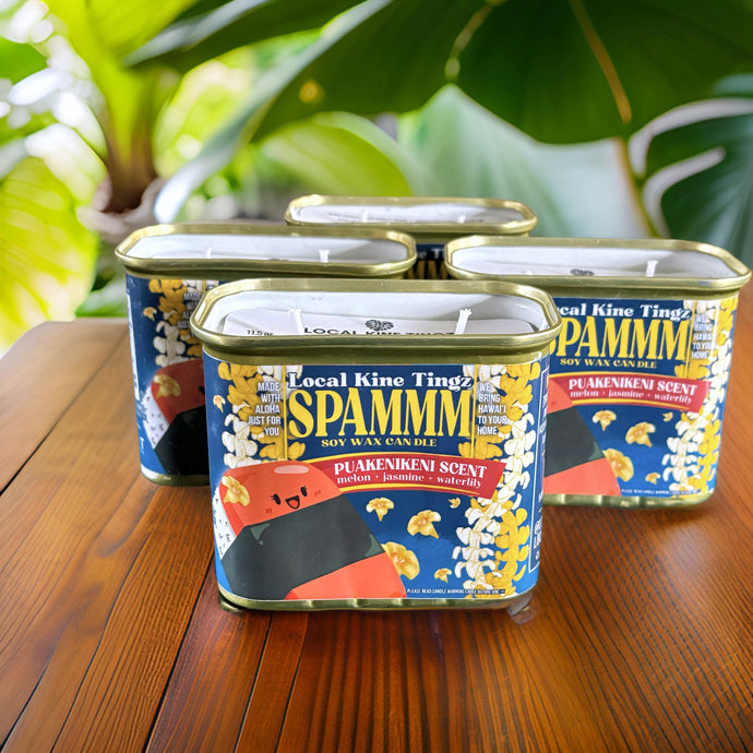 *PRE-SALE* SPAMMM: PUAKENIKENI | SOY CAN-DLE