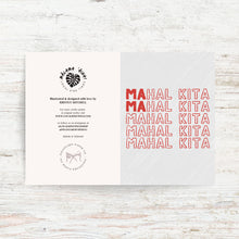 이미지를 갤러리 뷰어에 로드 , “MAMA MAHAL” GREETING CARD, ILLUSTRATED BY KIRSTEN MITCHELL @ LOCALKINETINGZSHOP WWW.LOCALKINETINGZ.COM
