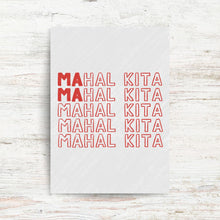 이미지를 갤러리 뷰어에 로드 , “MAMA MAHAL” GREETING CARD, ILLUSTRATED BY KIRSTEN MITCHELL @ LOCALKINETINGZSHOP WWW.LOCALKINETINGZ.COM
