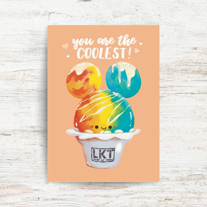 *PRE-SALE* COOL SHAVE ICE | GREETING CARD