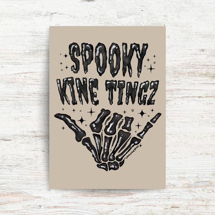 *PRE-SALE* SPOOKY KINE TINGZ | 5x7 ART PRINT